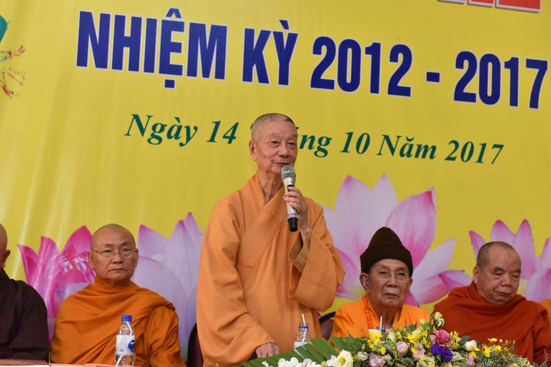 Lễ tổng kết của Viện nghiên cứu Phật học Việt Nam, nhiệm kỳ 2012-2017