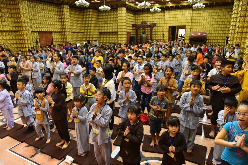 Khóa tu dành cho thiếu nhi lần thứ 1 Chùa Giác Ngộ