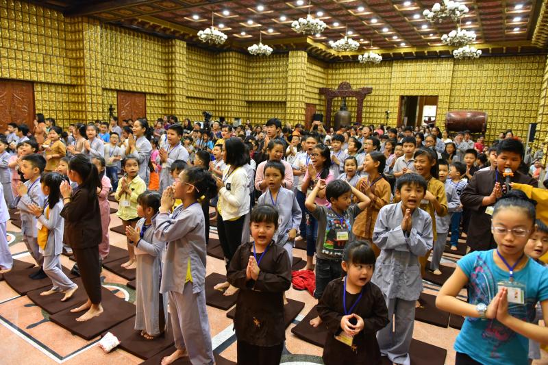 Khóa tu dành cho thiếu nhi lần thứ 1 Chùa Giác Ngộ