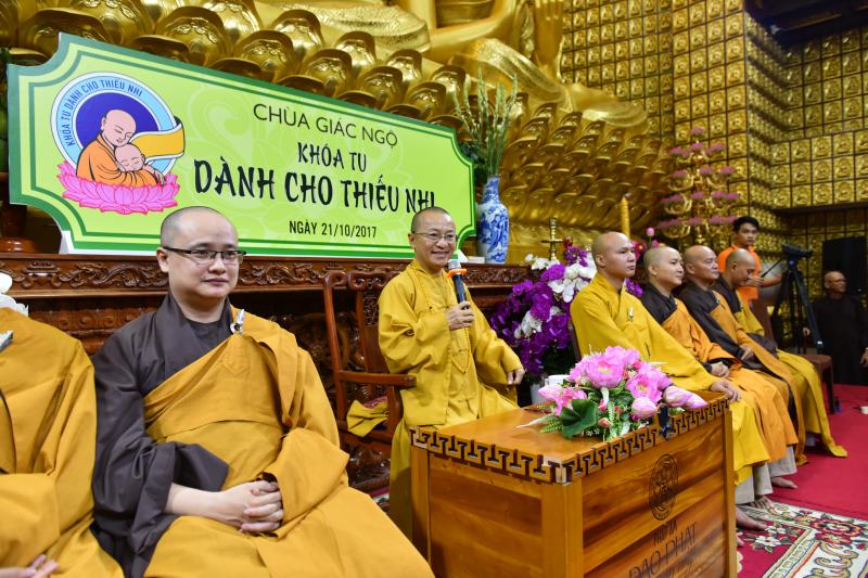 Khóa tu dành cho thiếu nhi lần thứ 1 Chùa Giác Ngộ