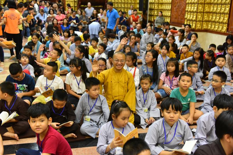 Khóa tu dành cho thiếu nhi lần thứ 1 Chùa Giác Ngộ