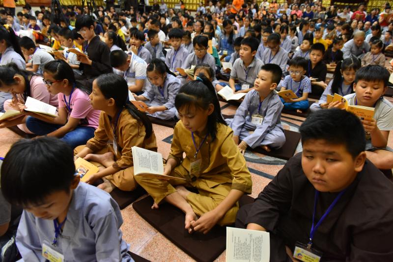 Khóa tu dành cho thiếu nhi lần thứ 1 Chùa Giác Ngộ