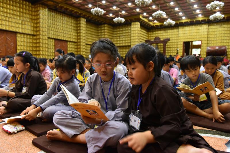 Khóa tu dành cho thiếu nhi lần thứ 1 Chùa Giác Ngộ