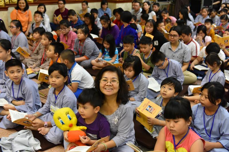Khóa tu dành cho thiếu nhi lần thứ 1 Chùa Giác Ngộ