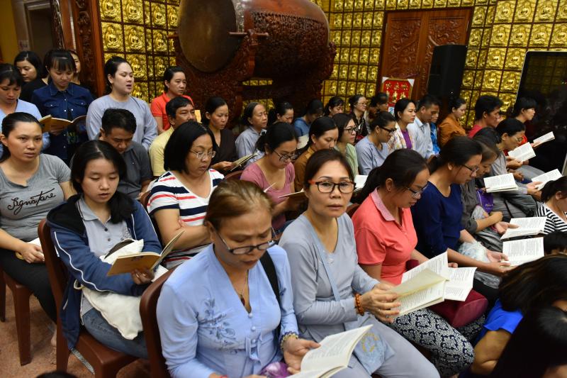 Khóa tu dành cho thiếu nhi lần thứ 1 Chùa Giác Ngộ