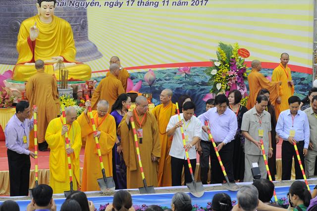 Phật giáo Thái Nguyên xây dựng Trụ sở làm việc và đúc Đại hồng chung
