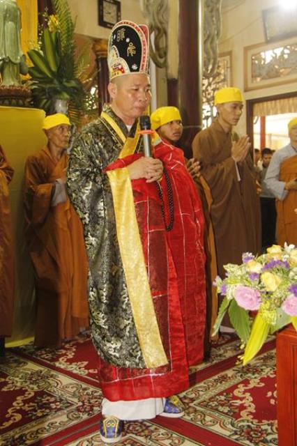 Đồng Tháp: Lễ cung tống kim quan HT. Thích Chơn Thành nhập bảo tháp