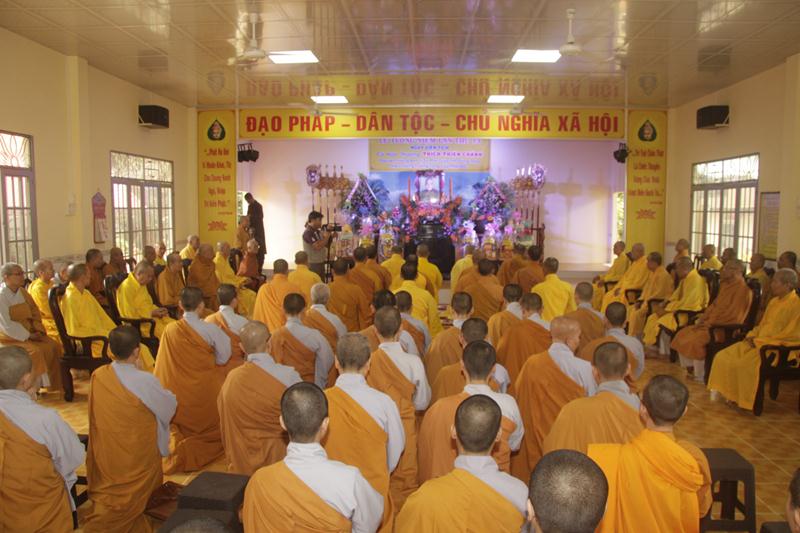 Đồng Tháp: Lễ Huý kỵ cố HT.Thích Thiện Chánh