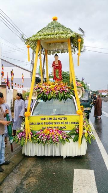 Lễ trà tỳ cố NT.Thích nữ Diệu Thanh.