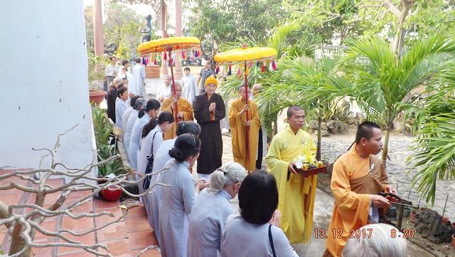 Lễ nhập kim quan HT.Thích Ngộ Trí