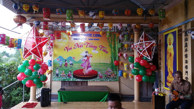 Chùa Phước Long tổ chức “Vui hội trăng tròn”