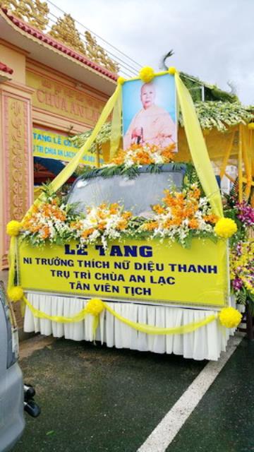 Lễ trà tỳ cố NT.Thích nữ Diệu Thanh.