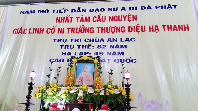 Đại lễ trai đàn chung thất cố Ni trưởng TN Diệu Thanh.