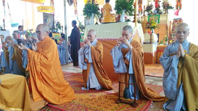 Đại lễ trai đàn chung thất cố Ni trưởng TN Diệu Thanh.