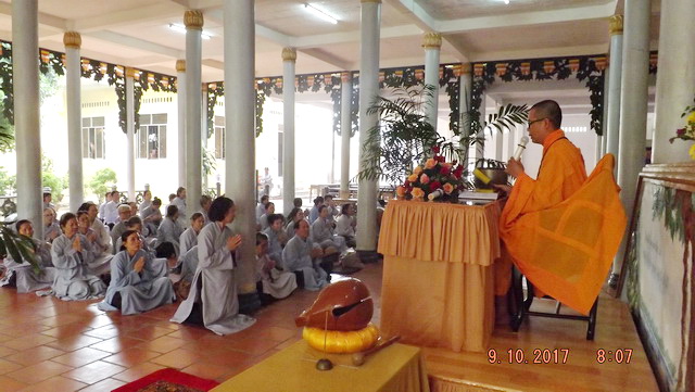 Chùa Lộc Thọ tổ chức khóa tu Bát quan trai lần thứ 8