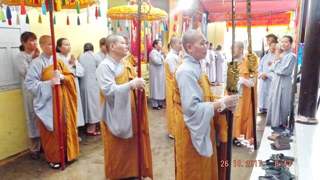 Lễ trà tỳ cố NT.Thích nữ Diệu Thanh.