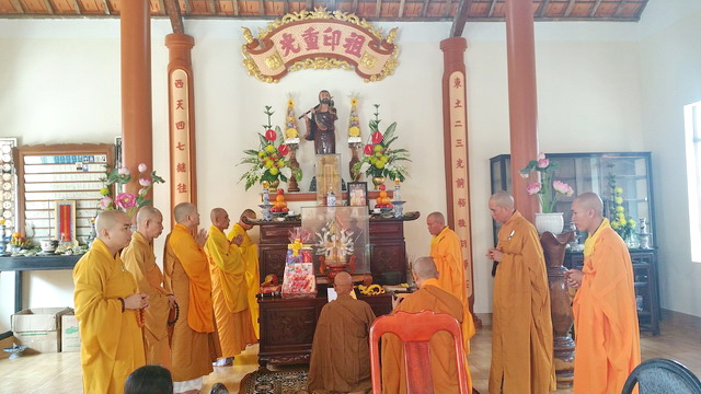 Chùa Phước Long tưởng niệm Tổ khai sơn