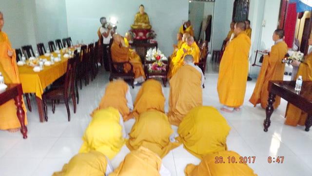 Lễ trà tỳ cố NT.Thích nữ Diệu Thanh.