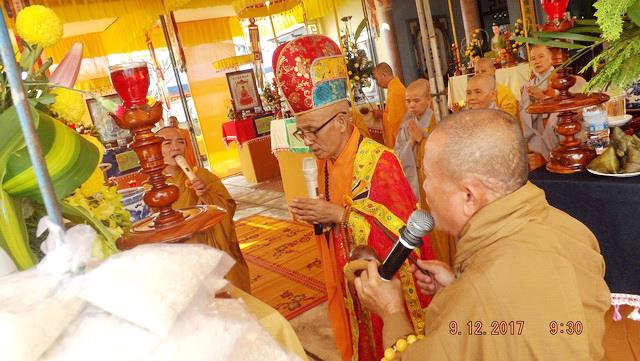 Đại lễ trai đàn chung thất cố Ni trưởng TN Diệu Thanh.