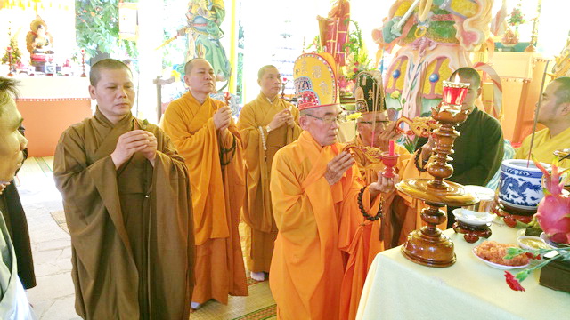 Tổ đình Thiên Bửu tổ chức Trai đàn sám tạ kỳ an