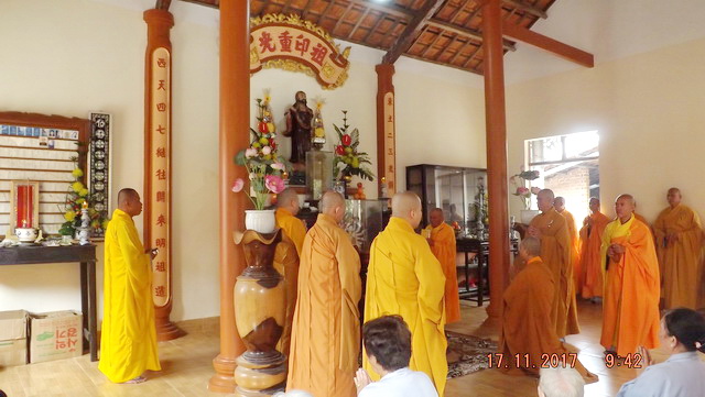 Chùa Phước Long tưởng niệm Tổ khai sơn
