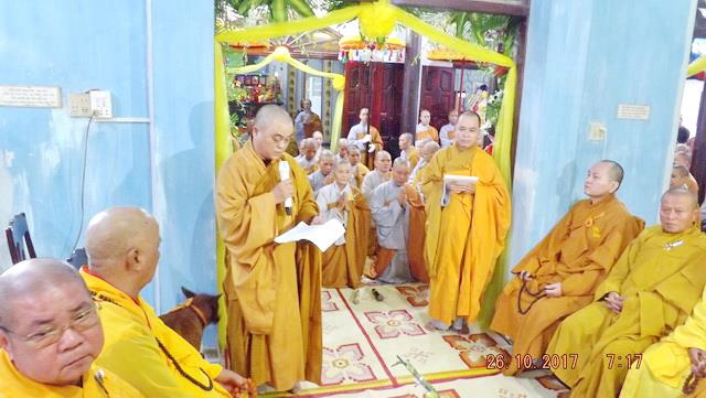 Lễ trà tỳ cố NT.Thích nữ Diệu Thanh.