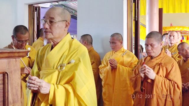 Lễ nhập kim quan HT.Thích Ngộ Trí