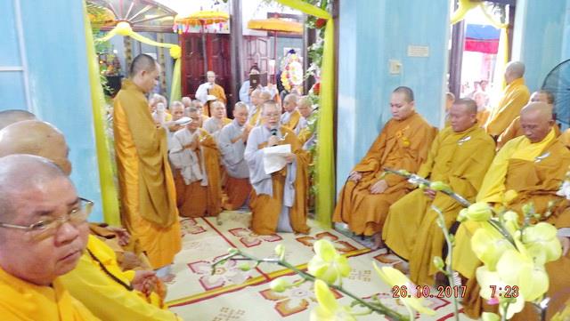 Lễ trà tỳ cố NT.Thích nữ Diệu Thanh.