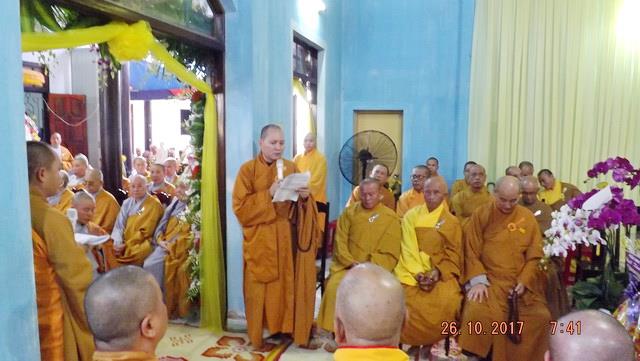 Lễ trà tỳ cố NT.Thích nữ Diệu Thanh.