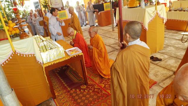 Đại lễ trai đàn chung thất cố Ni trưởng TN Diệu Thanh.