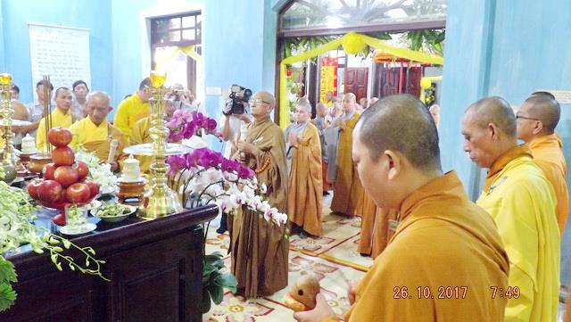 Lễ trà tỳ cố NT.Thích nữ Diệu Thanh.