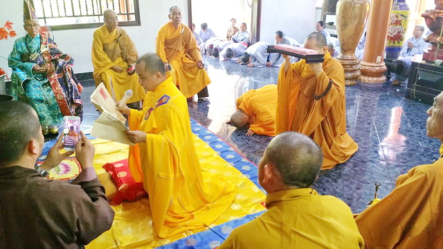 Tổ đình Thiên Bửu tổ chức Trai đàn sám tạ kỳ an