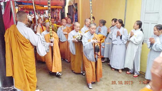 Lễ trà tỳ cố NT.Thích nữ Diệu Thanh.