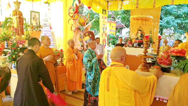 Tổ đình Thiên Bửu tổ chức Trai đàn sám tạ kỳ an