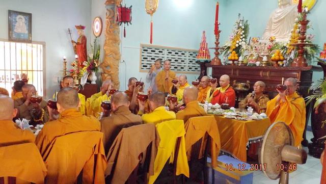 Đại lễ trai đàn chung thất cố Ni trưởng TN Diệu Thanh.