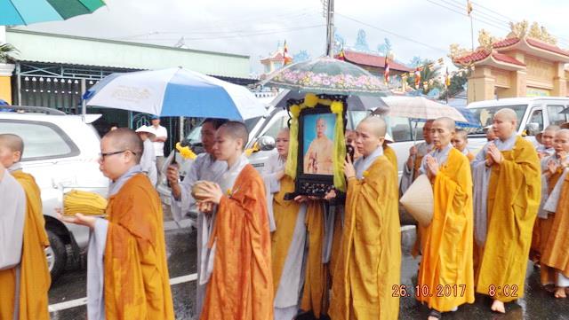 Lễ trà tỳ cố NT.Thích nữ Diệu Thanh.