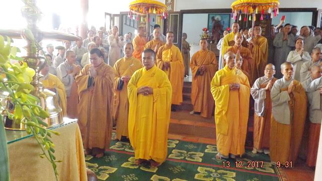 Lễ nhập kim quan HT.Thích Ngộ Trí