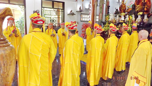 Tổ đình Thiên Bửu tổ chức Trai đàn sám tạ kỳ an