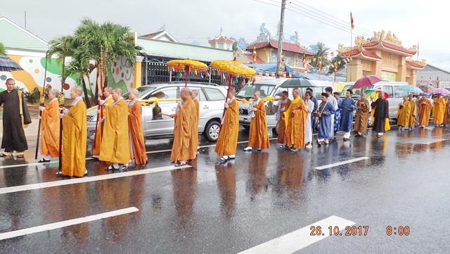 Lễ trà tỳ cố NT.Thích nữ Diệu Thanh.