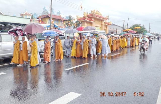 Lễ trà tỳ cố NT.Thích nữ Diệu Thanh.