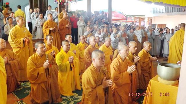 Lễ nhập kim quan HT.Thích Ngộ Trí