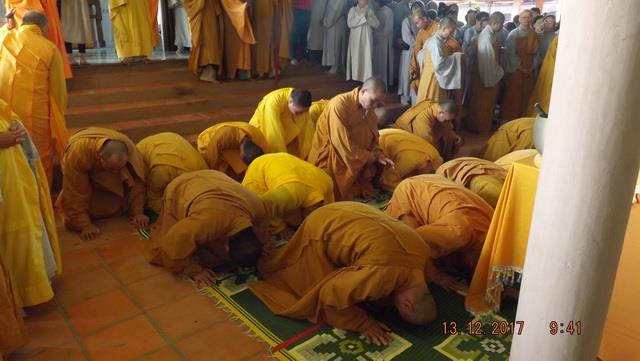 Lễ nhập kim quan HT.Thích Ngộ Trí