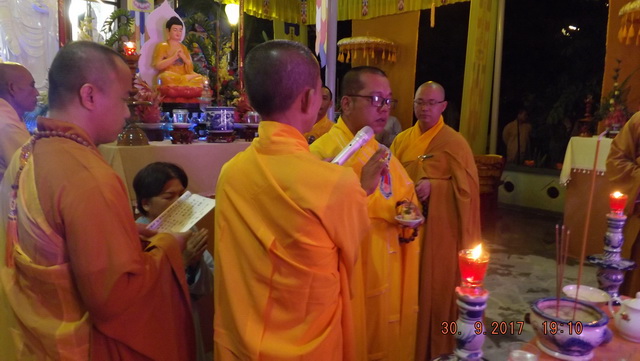 Tổ đình Thiên Bửu tổ chức Trai đàn sám tạ kỳ an