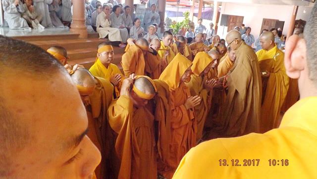 Lễ nhập kim quan HT.Thích Ngộ Trí