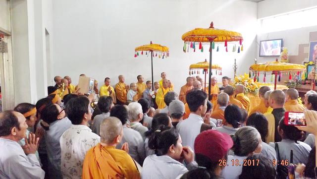 Lễ trà tỳ cố NT.Thích nữ Diệu Thanh.