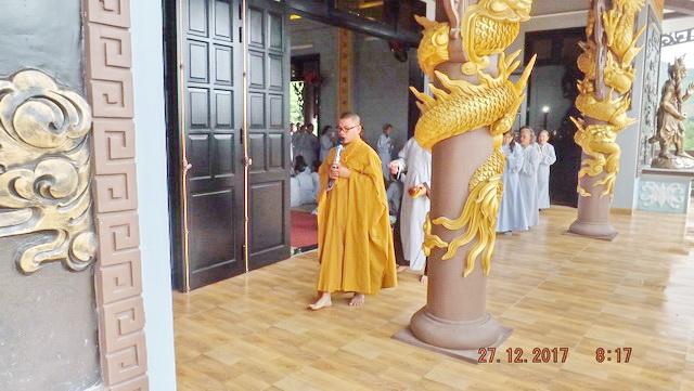 Trang nghiêm khóa tu “Một ngày an lạc” kỳ thứ 11 tại chùa Linh Sơn Pháp Ấn