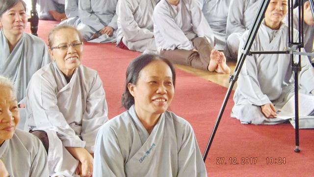 Trang nghiêm khóa tu “Một ngày an lạc” kỳ thứ 11 tại chùa Linh Sơn Pháp Ấn