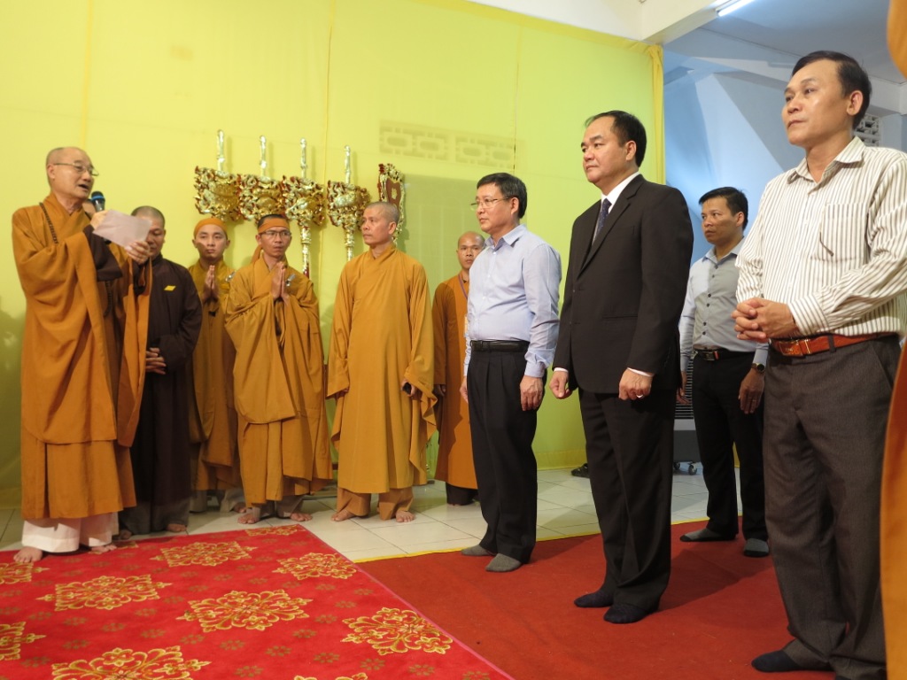 Trung ương Giáo hội viếng tang HT. Phó Pháp chủ Thích Trí Tâm