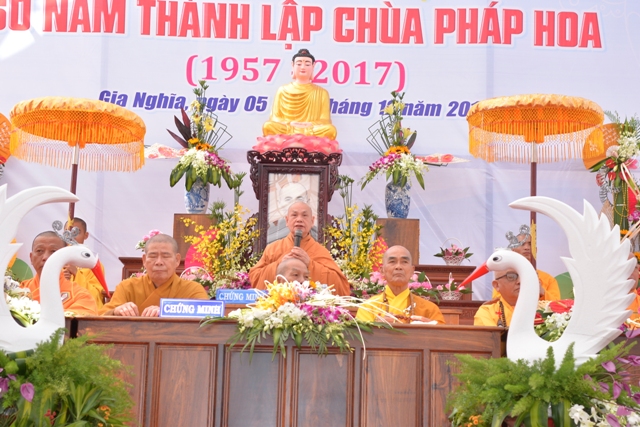 Đại lễ chính thức kỷ niệm 60 năm thành lập Chùa Pháp Hoa