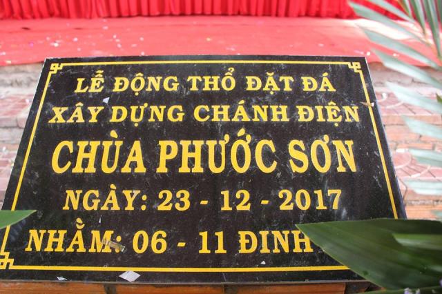 Lễ Động thổ khởi công xây dựng Chùa Phước Sơn Cư Jut